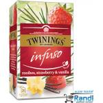 TWININGS Чай Twinings Rooibos, Strawberry & Vanilla 20бр. /40гр