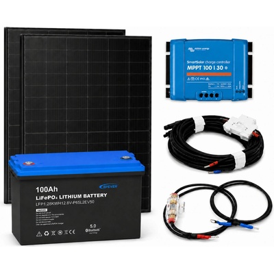 Ecoprodukt solárny ostrovný systém VICTRON 24V 940Wp 30A 100Ah