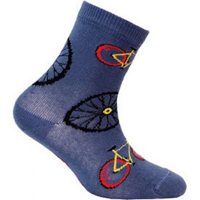 Detské ponožky s bicyklom