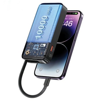 Image 1 of Awei XY Power Bank 10000mAh USB+Type-C Lightning кабел 20W PD Бял (10KCD22502)