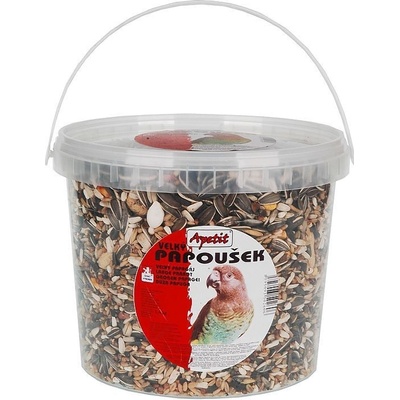 Apetit Extra Mix Střední a velký papoušek 1,4 kg