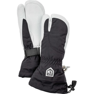 Hestra Ръкавици Hestra Women's Heli Ski 3 Finger Gloves - Black / Offwhite - размер 9 (EU) (202-2118-0615)