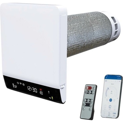 Dalap 25BP160 - Izbová rekuperácia BRISE 160 PROFI 22W/230V Wi-Fi + diaľkové ovládanie 25BP160