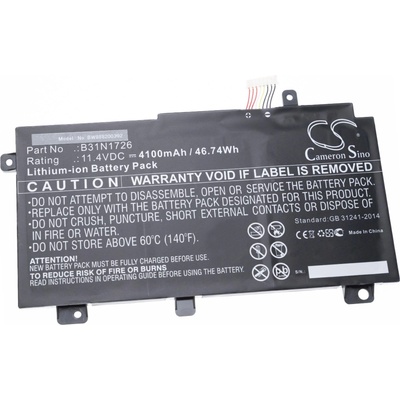 Movano Батерия за Asus FX504 / FX505 / FA506 / FA706, B31N1726, 4212 mAh (BT/AS-FX504-2)