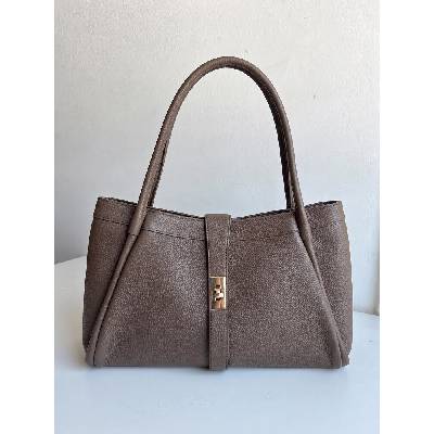 Hnedosivá kabelka na rameno 2v1 s crossbody Najkrajšiekabelky.sk