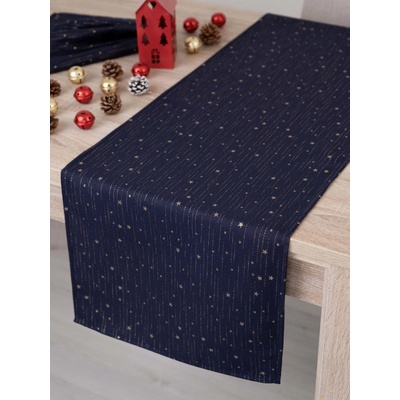 MKLozkoviny.sk Lurexový Vianočný behúň Trblietavá elegancia 40x140 cm