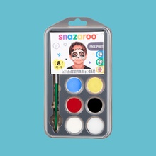 Snazaroo farby na tvár 8 ks summer convenience
