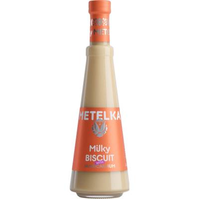 Metelka Milky Biscuit 14% 0,5 l (holá láhev)