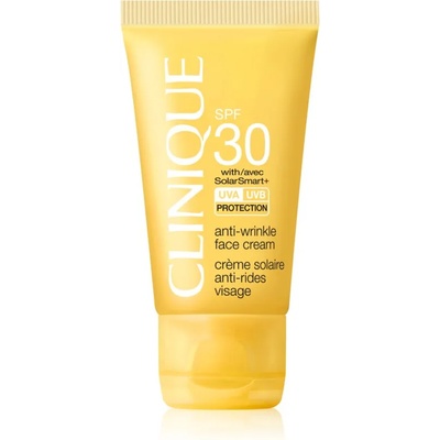 Clinique Sun SPF 30 Sunscreen Anti-Wrinkle Face Cream слънцезащитен крем за лице с антибръчков ефект SPF 30 50ml