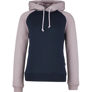 Stoic Детски вълнен пуловер Stoic Kid's MerinoFlatFleece240 SolbergSt. Hoody Merino hoodie - Plum Grey / Dark Navy - размер 128 (EU) (704-5541-0313)