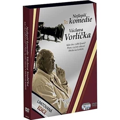 Václav Vorlíček - Kolekcia: Najlepšie komédie s Václavom Vorlíčkom (3 ) DVD