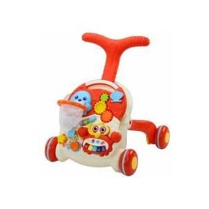 LEAN Toys Push Toy Interactive Educational Table 2in1 Red Проходилка