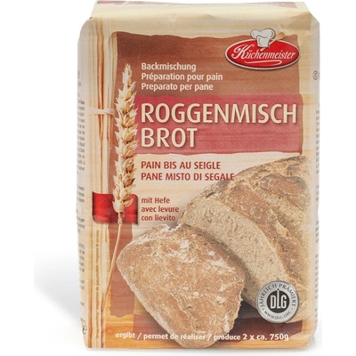 Küchenmeister Směs na chleba Žitný chléb 0,5 kg – Zbozi.Blesk.cz