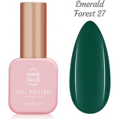 NANI gel lak Premium 6 ml - Emerald Forest