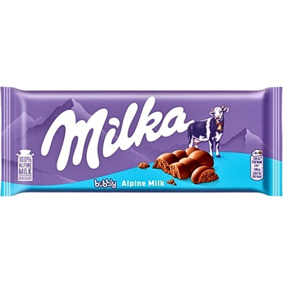 Milka Bubbly Alpine Milk 90 g
