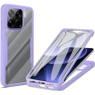 Techsuit Калъф за Xiaomi 15 Pro + Протектор - ColorVerse 360 Series - Лилав