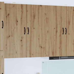 vidaXL Стенен шкаф PORTO Дъб 50 x 31 x 100 см Инженерна дървесина (885484)