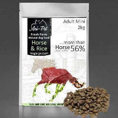 Fresh Farm Adult Mini Single Protein Horse & Rice 2 kg