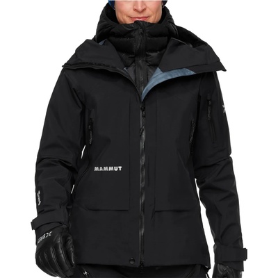 Mammut Дамско водоустойчиво яке Mammut Women's Eiger Nordwand Pro Hardshell Hooded Jacket Waterproof jacket - Black - размер XL (102-4973-0115)