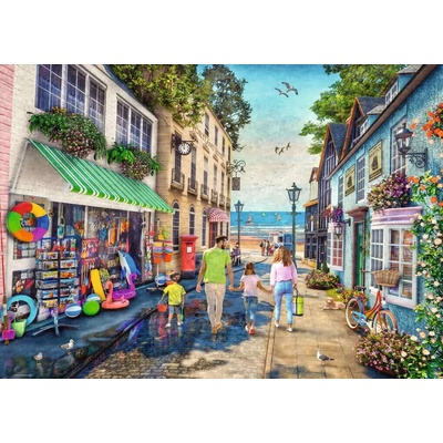 Ravensburger Down the Lane č.3 Ulička k moru 1000 dielov
