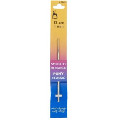 Bellatex Háček Stříbrná 1 mm, 12 cm délka