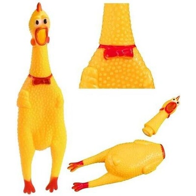 Springos gumové pískacie kuriatko 37 cm