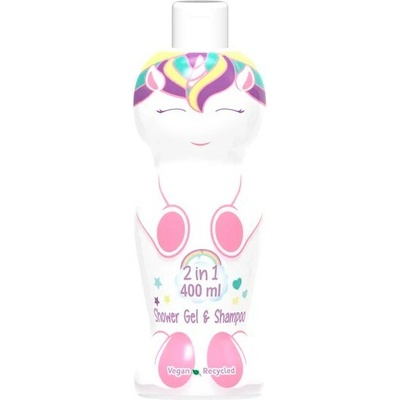 Unicorn sprchový gél a šampón 2in1 400 ml