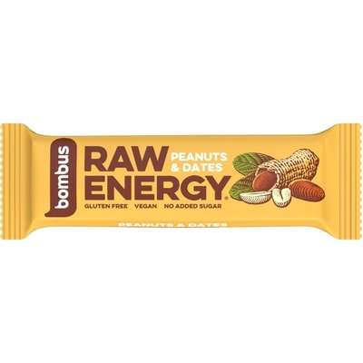 Bombus Raw ENERGY arašidy a datľe 50 g