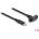 Delock SuperSpeed USB 10 Gbps (USB 3.2 Gen 2) USB Type-C кабел мъжки към женски 1 m с панелен конектор черен