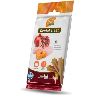 N&D Pumpkin Dog Dental Snack Adult Mini Chicken 60 g