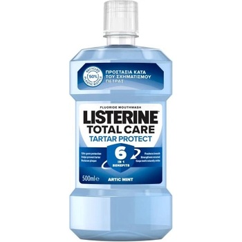 LISTERINE Total Care Tartar Protect - Вода за уста със защита срещу зъбен камък 250мл