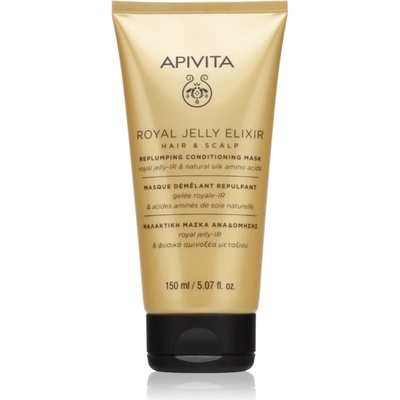 APIVITA Royal Jelly Elixir Replumping Conditioning Mask балсам и маска 2 в 1 150ml