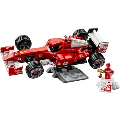 LEGO® ICONS 11375 Ferrari F2004 a Michael Schumacher – Zboží Živě