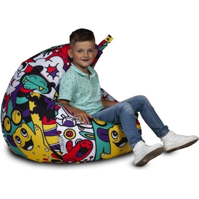 Ecopuf EF4023 Ecopuf Sedací vak - Oscar Modern Prémium polyester DG50