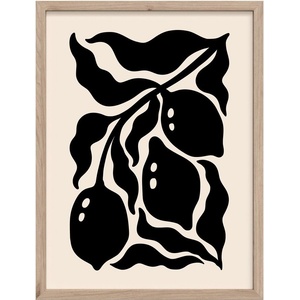 Styler Печатна картина с включена рамка 30x40 cm Fruit - Styler (OB-15012)
