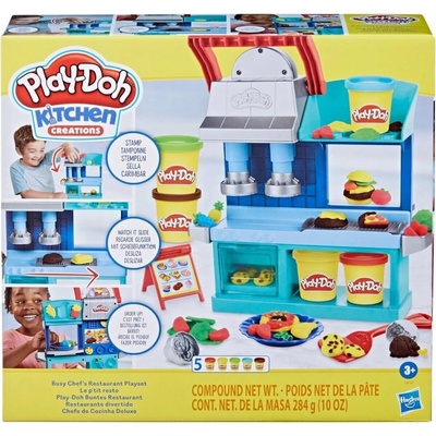 Hasbro Play-doh reštaurácia zaneprázdneného šéfkuchára