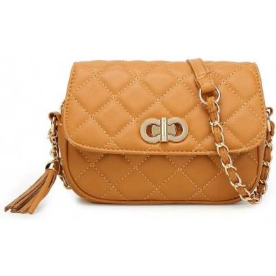 Kabelka Dendy crossbody hnědá hnedá
