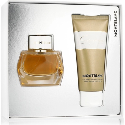 Montblanc Signature Absolue EDP 50 ml + telové mlieko 100 ml, darčeková sada pre mužov