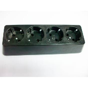 Image 1 of РАЗКЛОНИТЕЛ ЧЕТВОРЕН 16А ЧЕРЕН (032029)