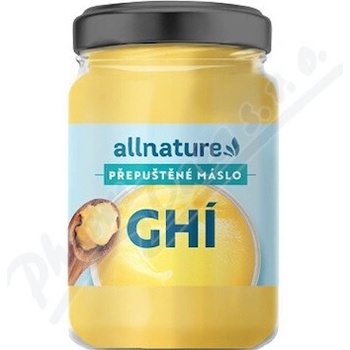 Allnature Ghí Čisté maslový tuk bez laktózy 1 l