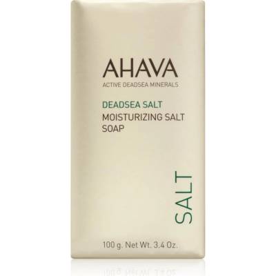 AHAVA Dead Sea Salt хидратиращ сапун със сол от Мъртво море 100 гр