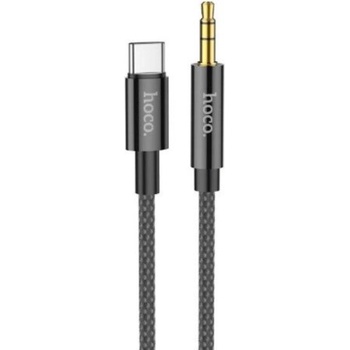 Image 1 of hoco. Аудио кабел HOCO, UPA19, USB Type-C до 3, 5 мм, 1 м, Black