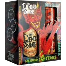 The Demon's Share Rum 40% 0,7 l (dárčekové balenie 2 plecháčky)