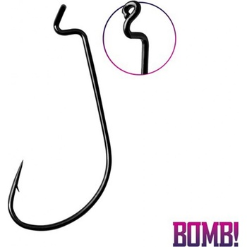 Delphin Offsetové háčky BOMB! D-SHOT OFFS WORM vel.1 5 ks