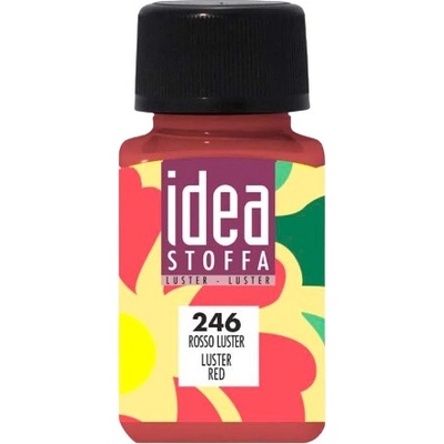 Maimeri Idea Stoffa farby na textil 246 luster red 60 ml