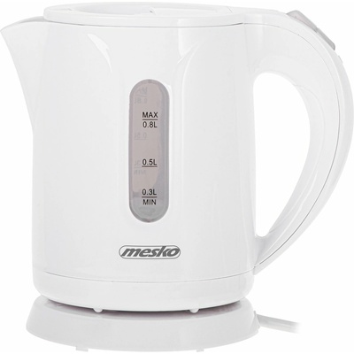 Mesko MS-1376 Електрическа кана 0, 8 л 850 W бяла (MS 1376)