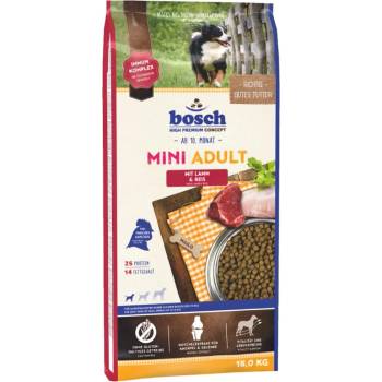 bosch Adult Mini Lamb & Rice, агнешко и ориз (нова рецепта) 15 кг