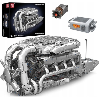 Mould King 10168 Automobilový motor Mercedes AMG V8 Twin Turbo