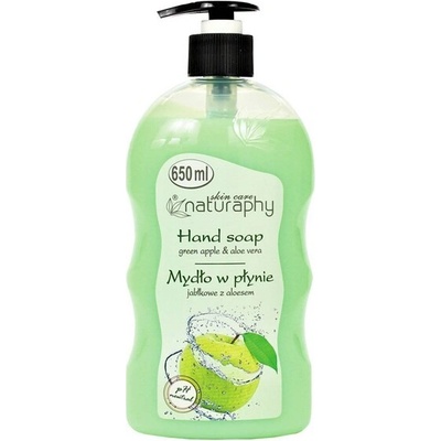 Naturaphy tekuté mydlo jablko a aloe vera 650 ml