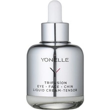 Yonelle Trifusíon eye-Face-Chin Liquid Cream Tensor tekutý krém s liftingovým účinkem na oční okolí a kontury obličeje 50 ml